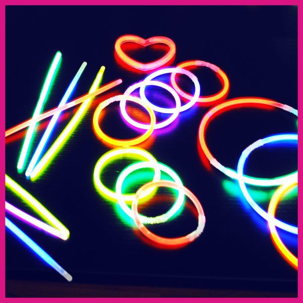 100 Braccialetti Luminosi Starlight fluo DJ starlight dj strobo Bracciali Luce - immagine 2